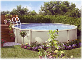 Resin Above Ground Swimming Pool - Vogue 'Impact'